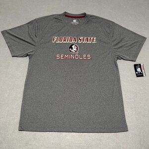 NEW Florida State University Seminoles Shirt Mens XL Gray Garnet Colosseum NCAA